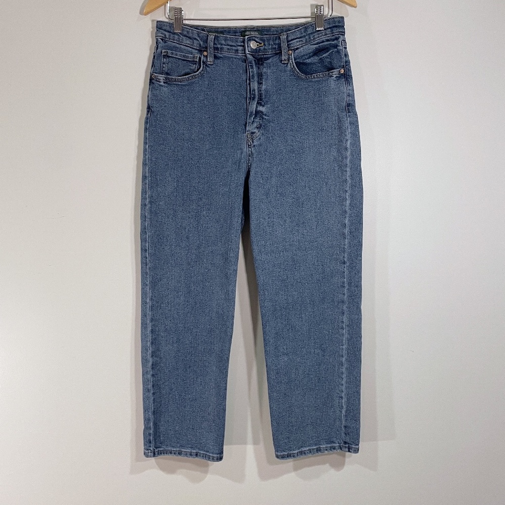 Wild Fable Highest Rise Straight Jeans Ankle Length Button Fly Womens 12